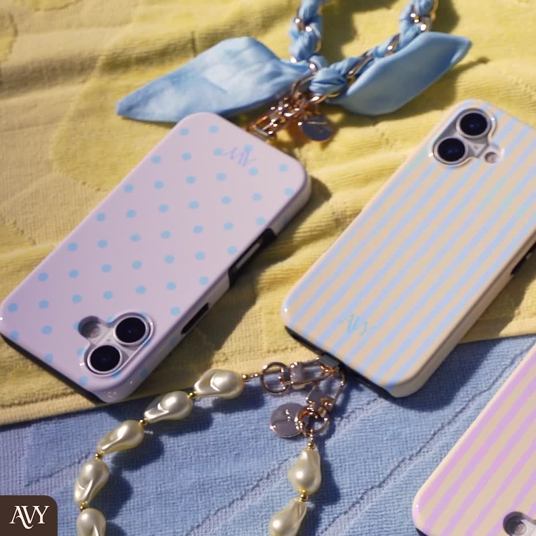 AVY Apple iPhone 13 Pro Max Hoesje MagSafe Back Cover Riviera Dots video